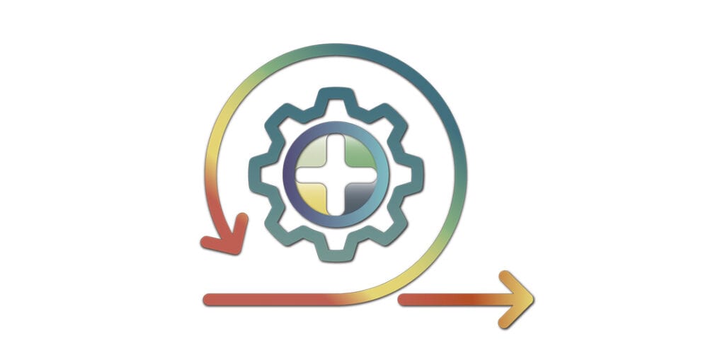 Multiple icons – cog, arrow and BidWrite logo – represent David Lunn's view on Executive Summaries