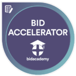 Bid Academy's Bid Accelerator Credly Badge